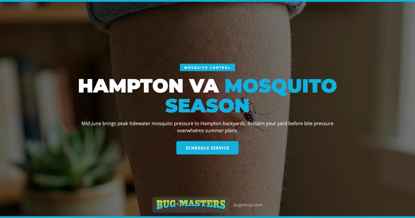 Mosquito Control in Hampton, VA